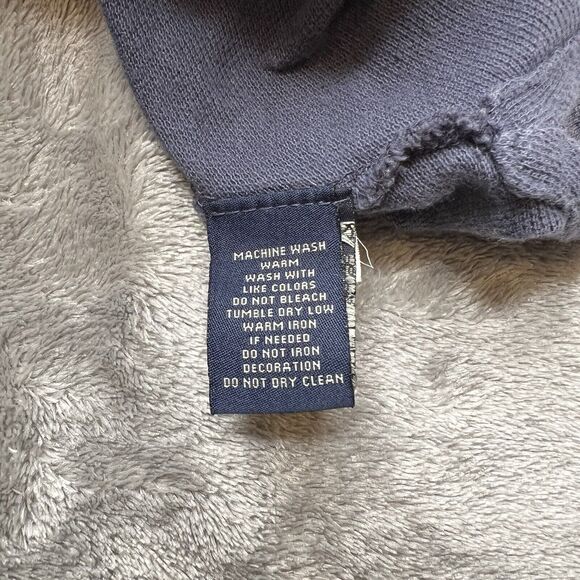 Polo Jeans Company Shirt Men’s Large Blue Short Sleeve Collared Rugby 67 Vintage - Picture 6 of 10